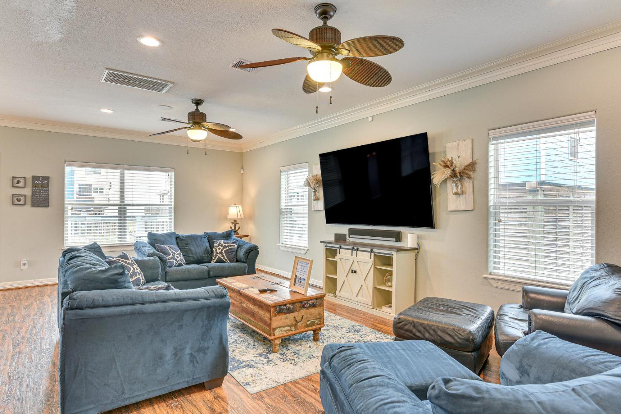 Large Group Gulf Retreat, Steps To Surfside Beach! Екстериор снимка